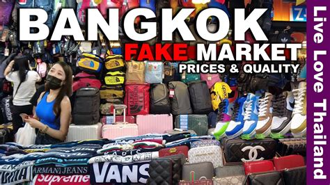 fake brand clothes thailand|fake goods market bangkok.